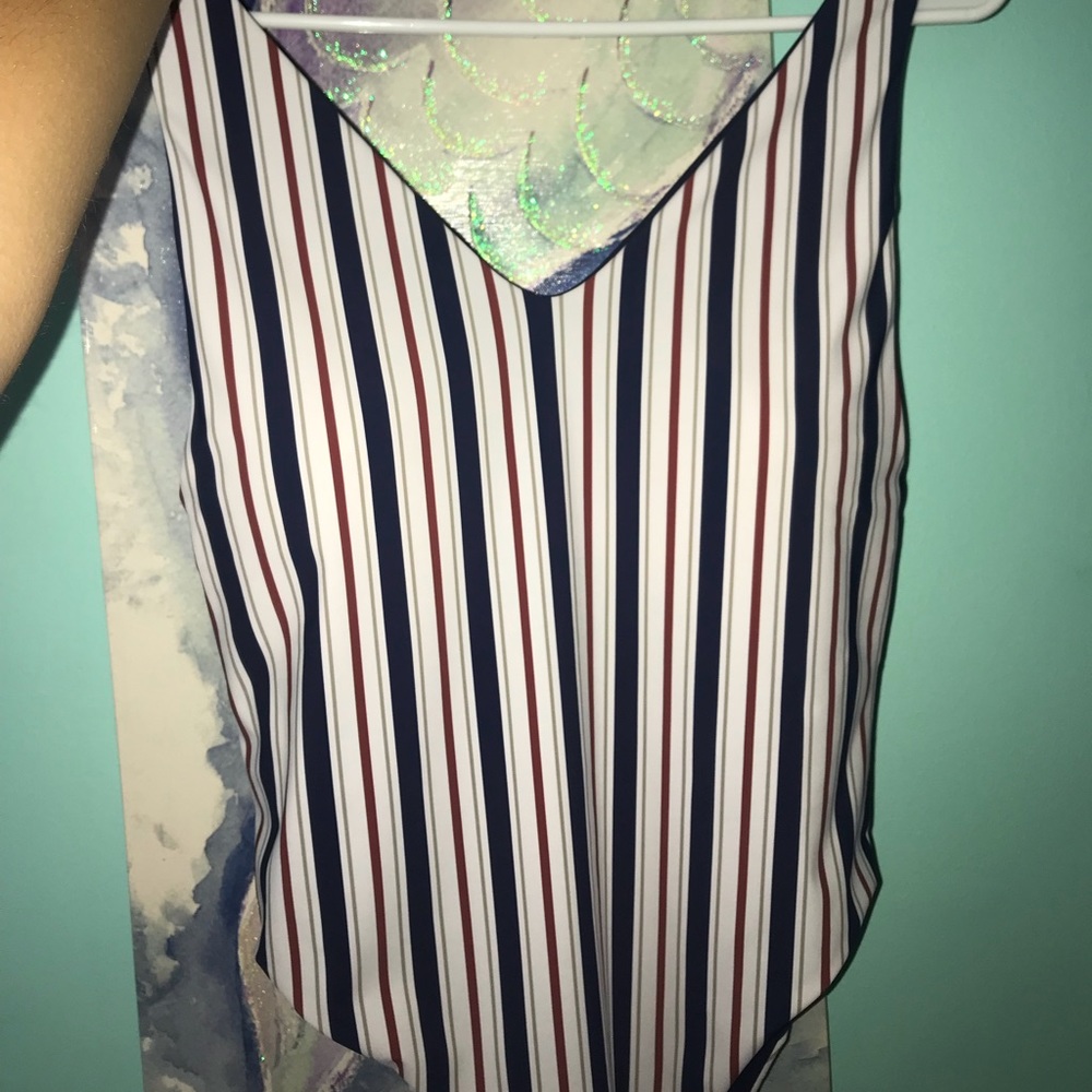 One piece bathing suit